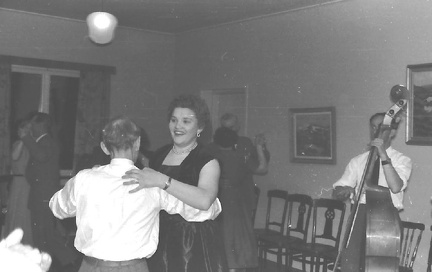 40-års kalas i Sjöbloms festvåning, Grängesberg 1957